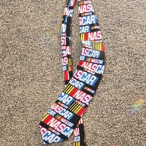 Ralph Marlin NASCAR Logo Tie - Black and Blue